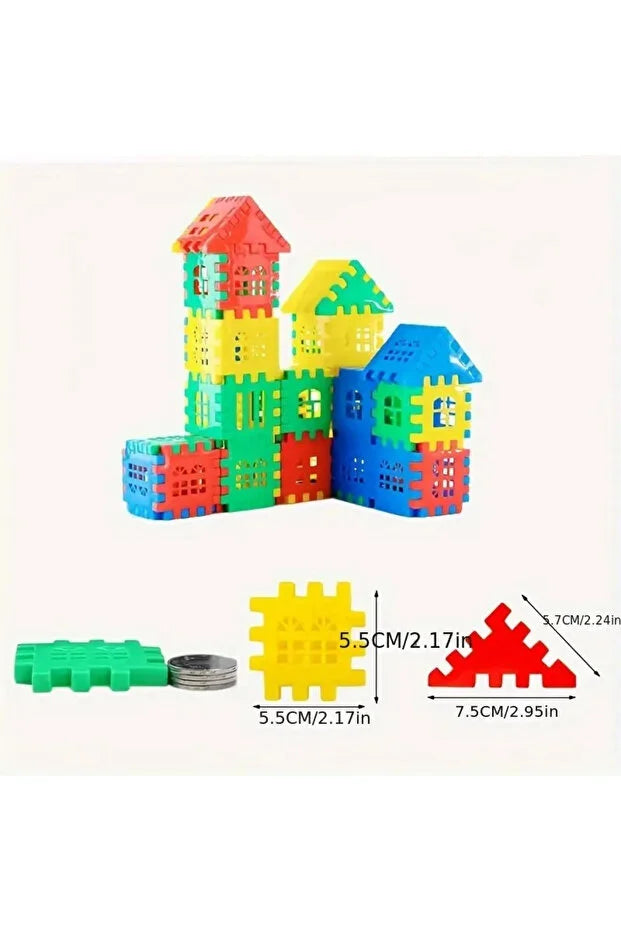 3D City Puzzle Eğitici Bloklar Ürün Seti