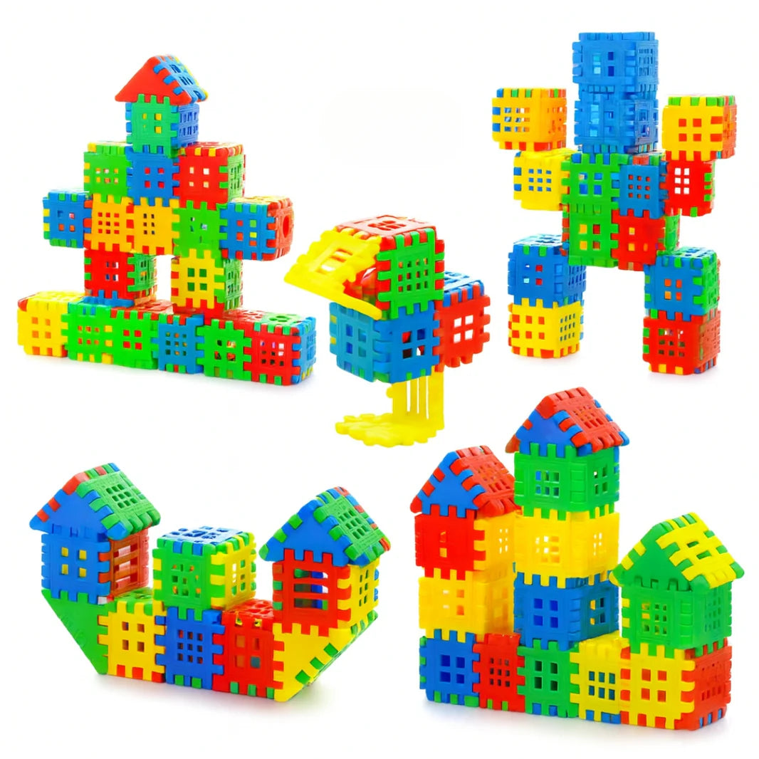 3D City Puzzle Eğitici Bloklar Ürün Seti